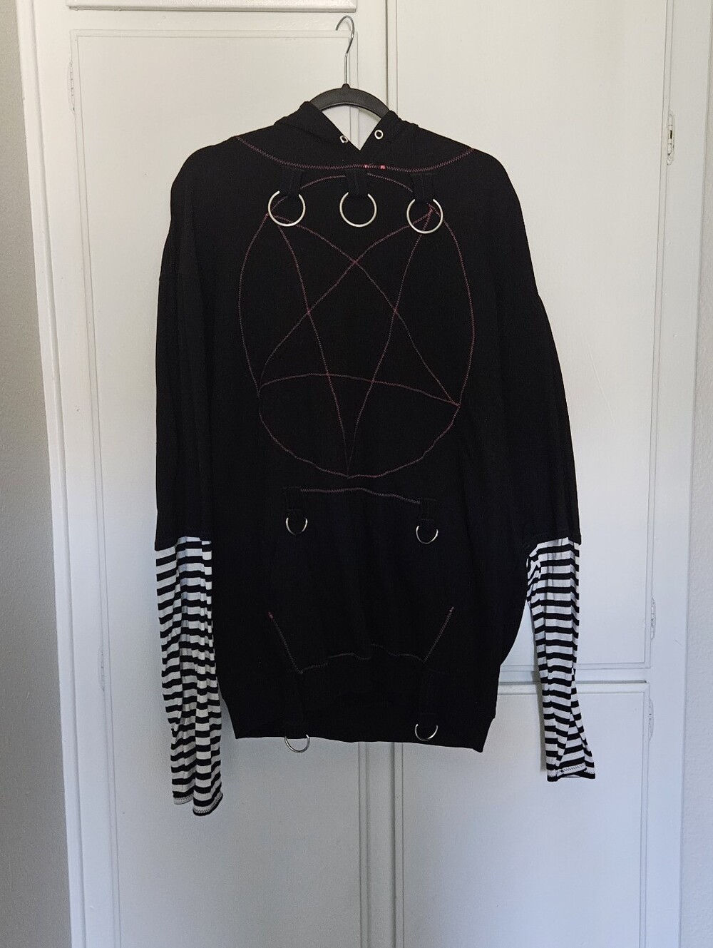 Exo Umbra | Custom Demon Hoodie, XL